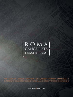 cover image of Roma cancellata--Erased Rome